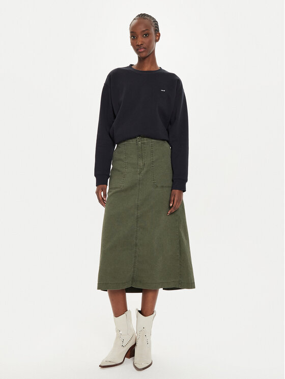 Levi's® Levi's® Majica dugih rukava Everyday A5942-0004 Crna Regular Fit