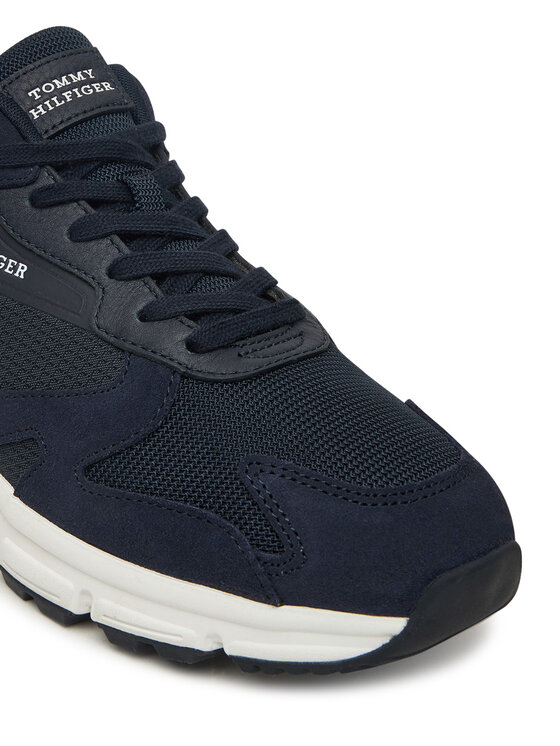 Tommy Hilfiger Tommy Hilfiger Tenisice Outdoor Runner Mix FM0FM05574 Tamnoplava