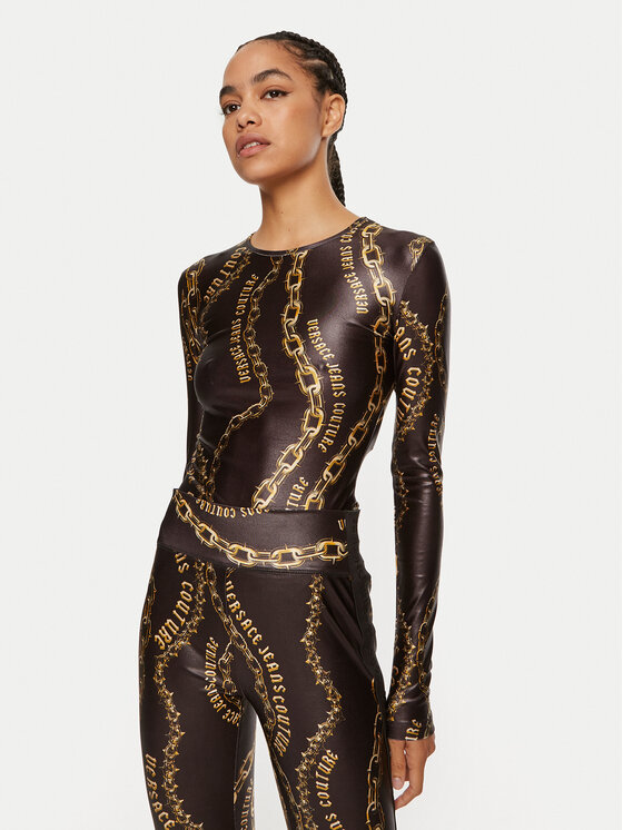 Versace Jeans Couture Body 77HAM2A1 JS417 Čierna Slim Fit
