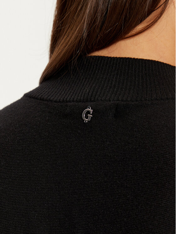 Guess Guess Πουλόβερ W5RR02 Z2ZK2 Μαύρο Regular Fit