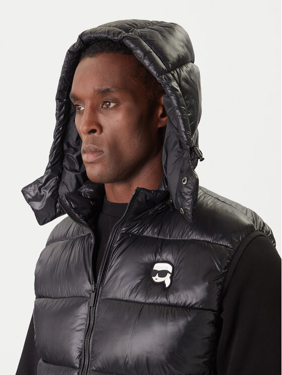 KARL LAGERFELD KARL LAGERFELD Prsluk 505023 554590 Crna Regular Fit