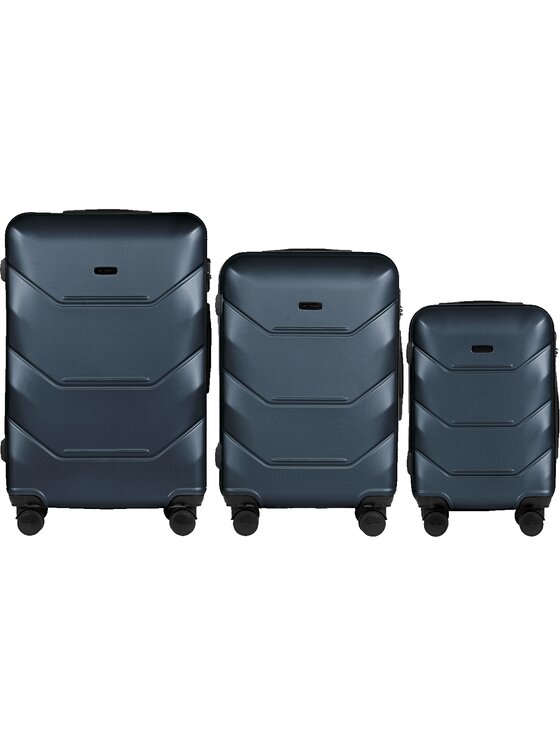 WINGS WINGS Komplet walizek Peacock 3.0 Zielony