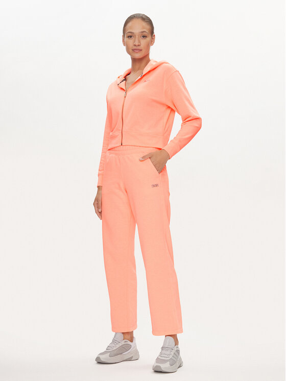 DKNY Sport DKNY Sport Teplákové kalhoty DP3P3406 Oranžová Wide Leg