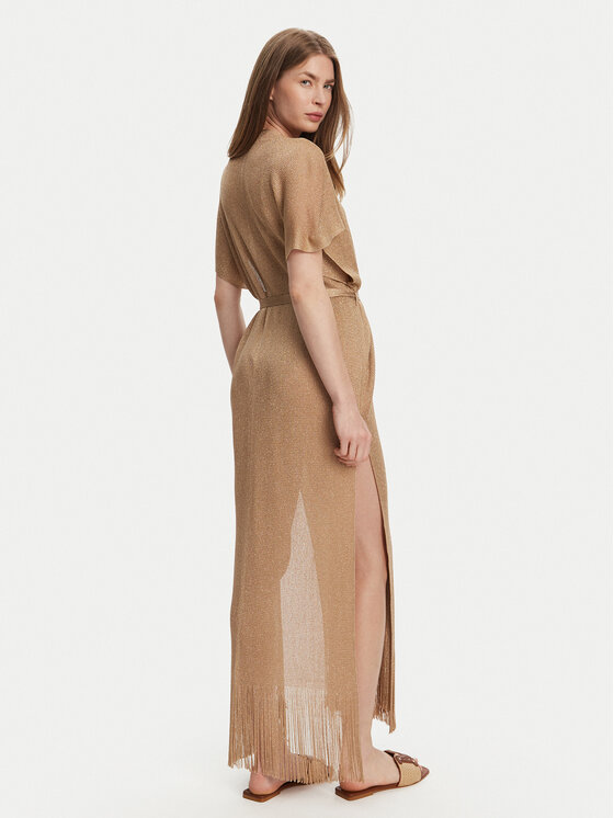 Max Mara Beachwear Max Mara Beachwear Kimono Zarelia 2516691029 Różowy Relaxed Fit