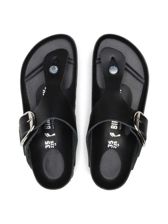 Birkenstock Birkenstock Infradito Gizeh Big Buckle 1018776 Nero