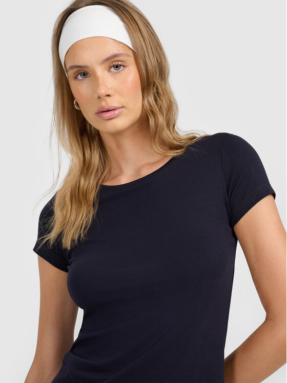 4F 4F T-Shirt 4FMM00TTSHF731-30S Granatowy
