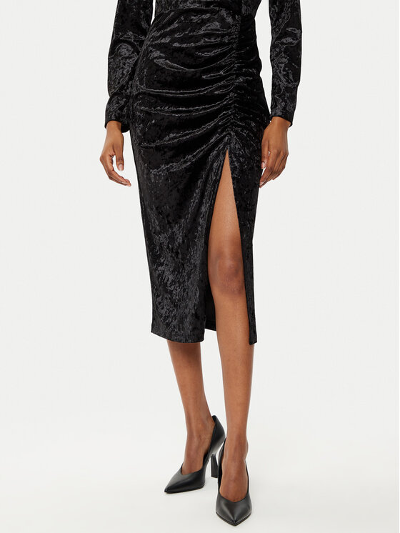 Rinascimento Rinascimento Rochie cocktail CFC0121946003 Negru Regular Fit