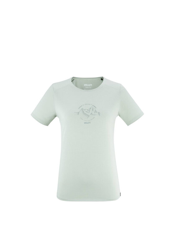 Millet Millet T-Shirt Ubic Light Ts Ss W Zielony Active Fit