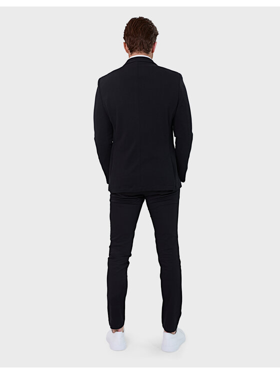 Evenemen Evenemen Marynarka Tuscan Czarny Slim Fit