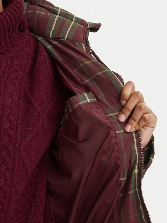 Hunter Hunter Kurtka zimowa HARW0023262 Bordowy Regular Fit