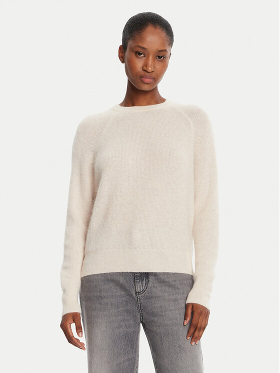 Marella Marella Džemper Digione 2523366414 Écru Regular Fit