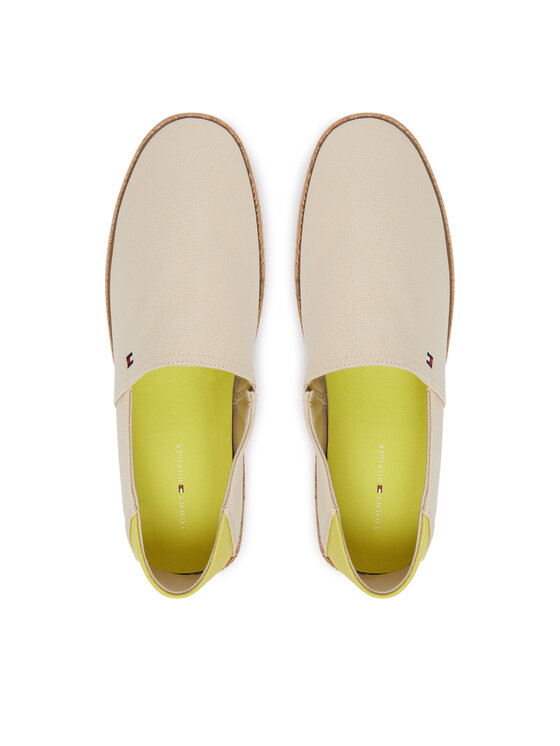 Tommy Hilfiger Tommy Hilfiger Espadryle Core Hilfiger Espadrille Textile FM0FM05792 Beżowy