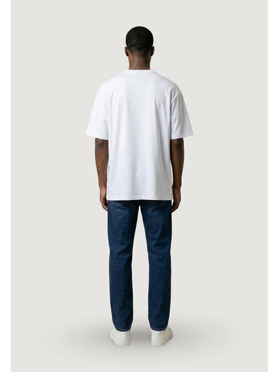 BOSS BOSS T-Shirt Tee Collar 10279542 Weiß Casual Fit
