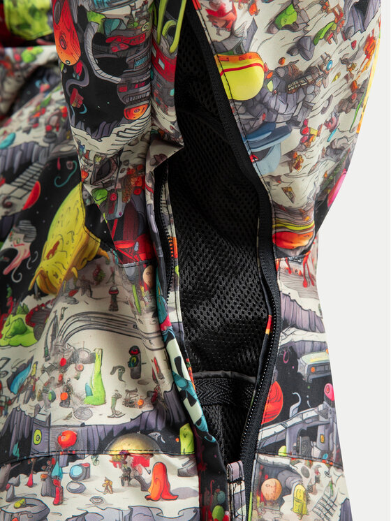 DC Shoes DC Shoes Скиорско яке Basic Print ADYTJ03097 Цветен Regular Fit