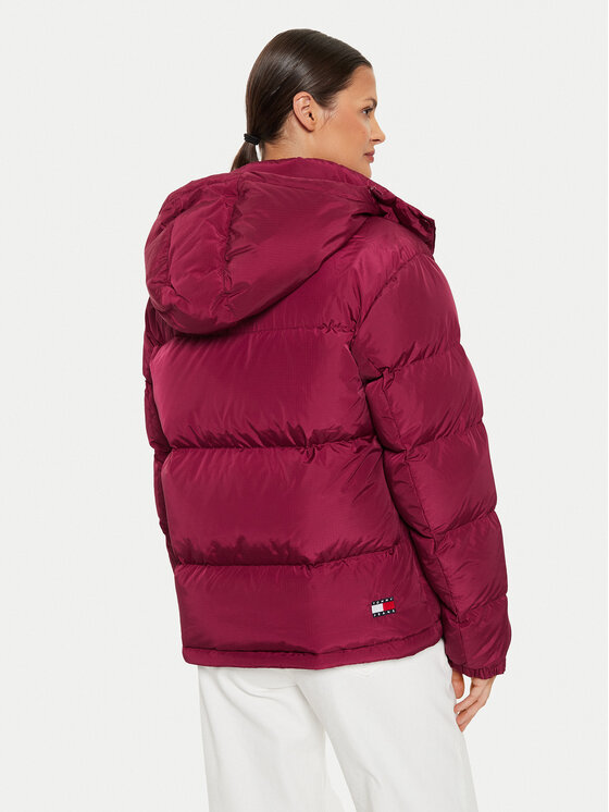Tommy Jeans Tommy Jeans Daunenjacke Alaska DW0DW18610 Dunkelrot Regular Fit