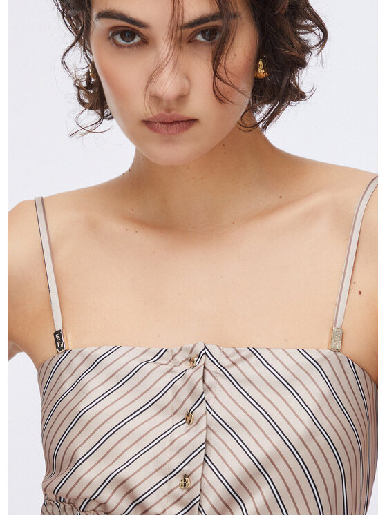 Liu Jo Liu Jo Top CA6327TS555P9577 Beżowy Regular Fit