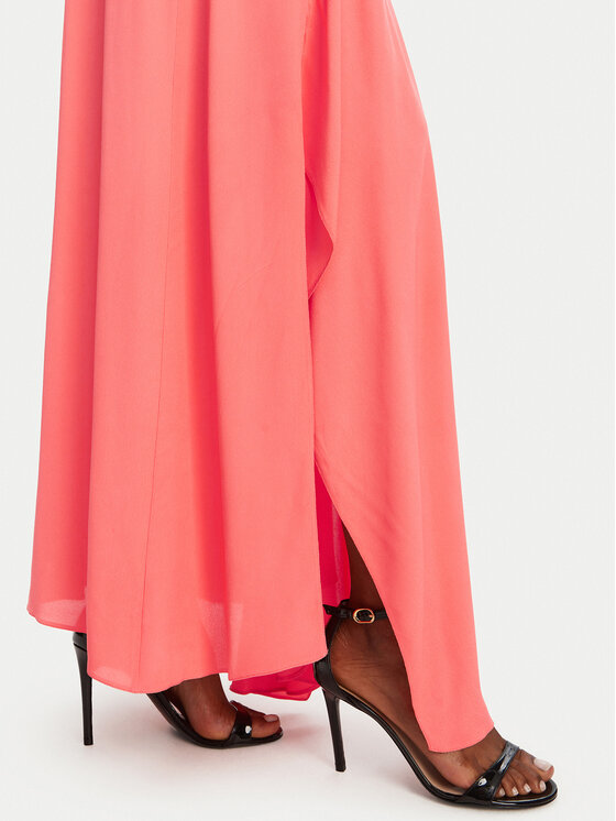 Patrizia Pepe Patrizia Pepe Kokteiļkleita 2A2936 A8I1 R854 Koraļļu Regular Fit