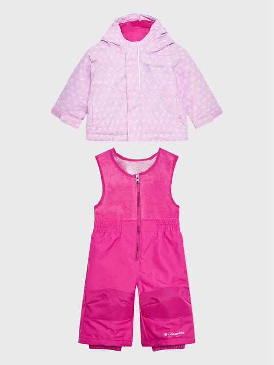 Columbia Columbia Комплект яке и гащеризон Buga 1562213 Розов Regular Fit