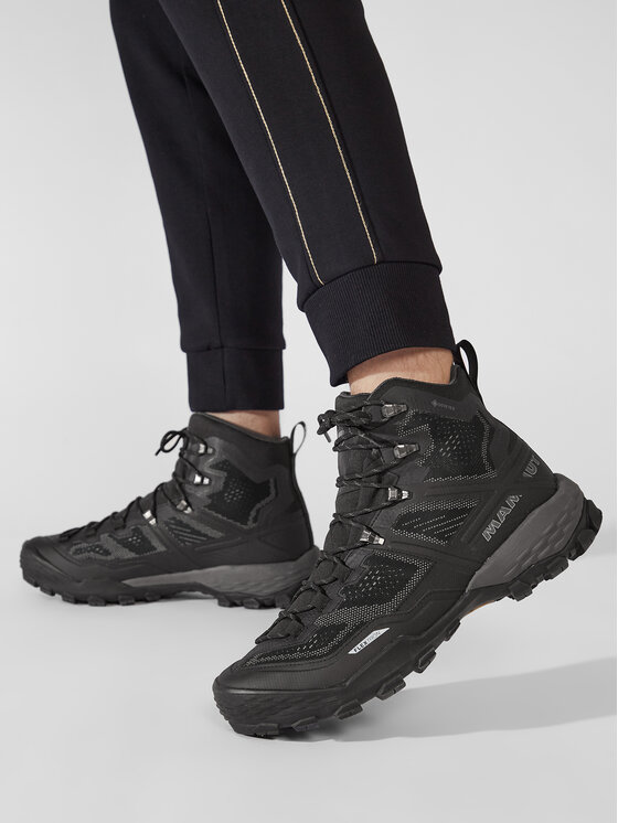 Mammut Mammut Pārgājienu apavi Ducan High Gtx GORE-TEX 3030-03471-0052-1080 Melns
