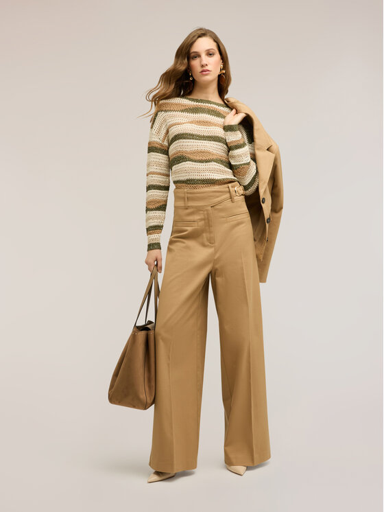 Motivi Motivi Maglione M159W003858N0S1 Crema Regular Fit