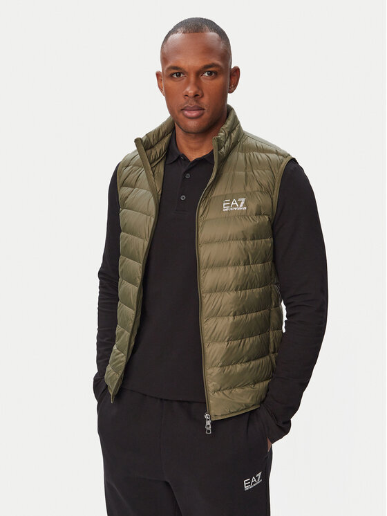 EA7 Emporio Armani EA7 Emporio Armani Liemenė 8NPQ06 PNGPZ U7014 Tamsiai žalia Regular Fit