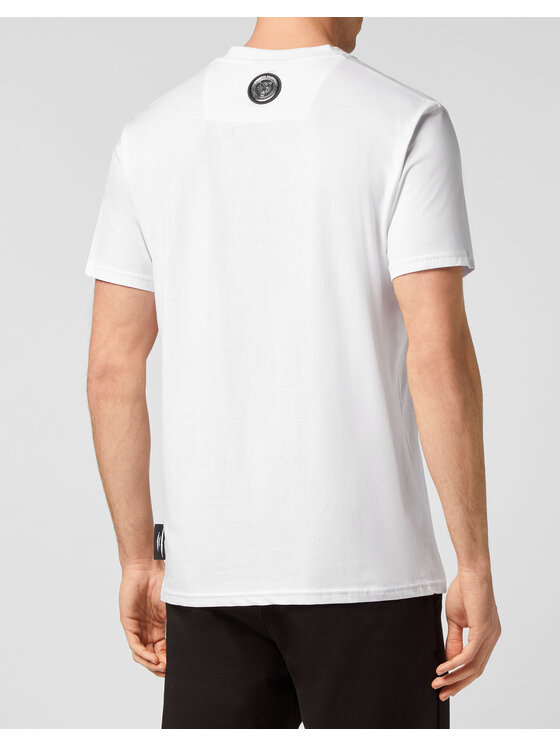 Plein Sport Plein Sport T-Shirt 1089 Biały Regular Fit