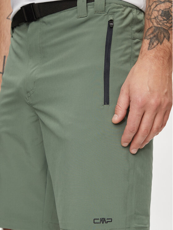 CMP CMP Sportske kratke hlače 3T51847 Zelena Regular Fit