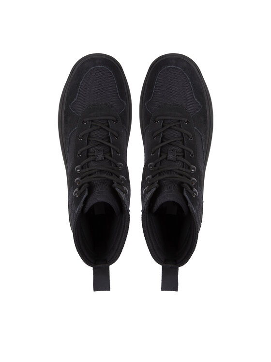 Tommy Jeans Tommy Jeans Μποτίνια Tjm Mix Material Boot EM0EM01245 Μαύρο