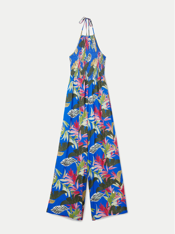 Desigual Desigual Kombinezon Tropical Party 24SWMW22 Kolorowy Regular Fit