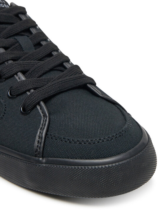 Tommy Hilfiger Tommy Hilfiger Teniși Core Corporate Vulc Canvas FM0FM05398 Negru