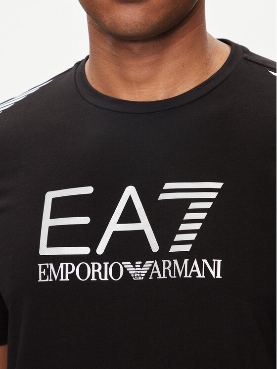 EA7 Emporio Armani EA7 Emporio Armani Футболка 3DPT29 PJULZ 1200 Чорний Regular Fit
