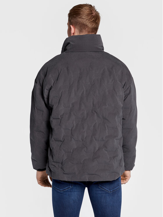 Wrangler Wrangler Kurtka puchowa Brand W4E8X7XV6 112319924 Szary Regular Fit