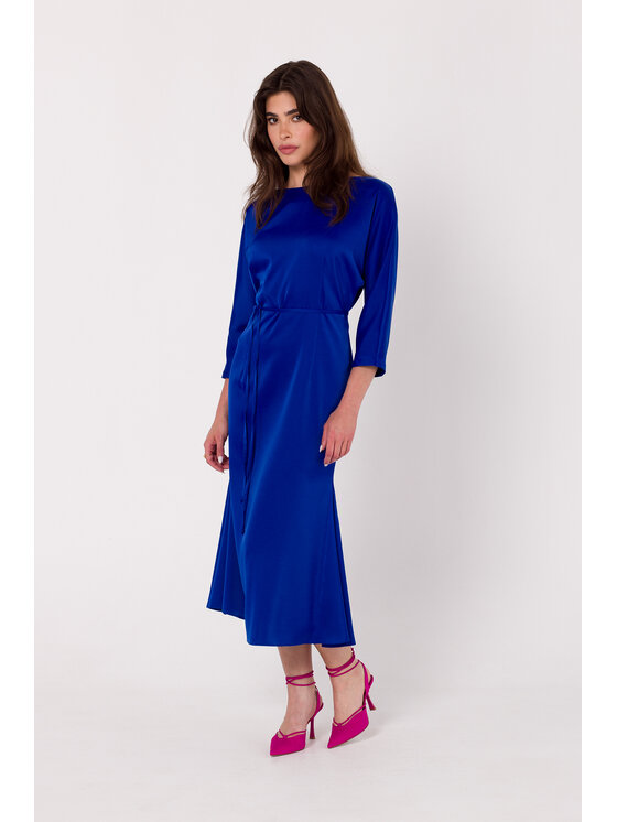 Makover Makover Vestito da giorno K177 Blu Modern Fit