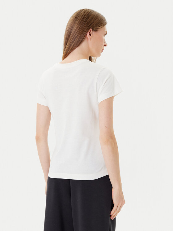 Guess Guess Tricou V5GI10 K9RM1 Écru Regular Fit
