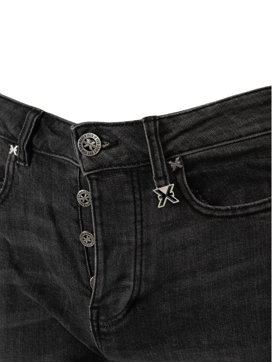 John Richmond John Richmond Jeansy UMA24190JE Šedá Slim Fit