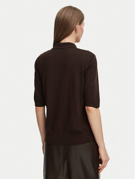 Luisa Spagnoli Luisa Spagnoli Pullover Marius 100472 Dunkelbraun Regular Fit