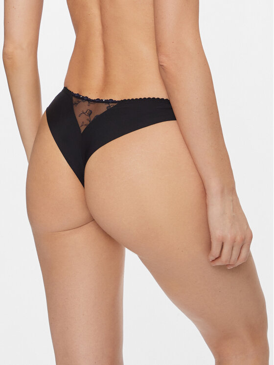 Aubade Aubade Perizoma Amour Precieux UD26 Blu scuro