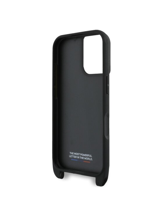BMW Motorsport BMW Motorsport Etui na telefon Apple iPhone 16 plus Czarny