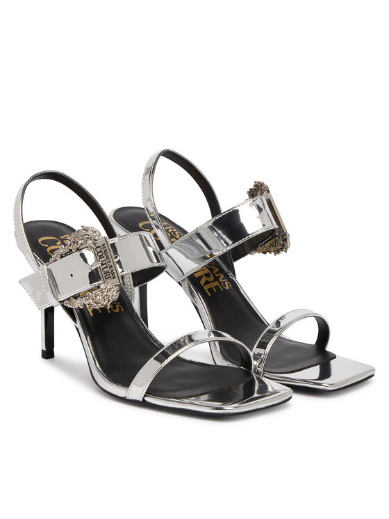 Versace Jeans Couture Versace Jeans Couture Sandále 80VA3S71 ZS406 900 Strieborná