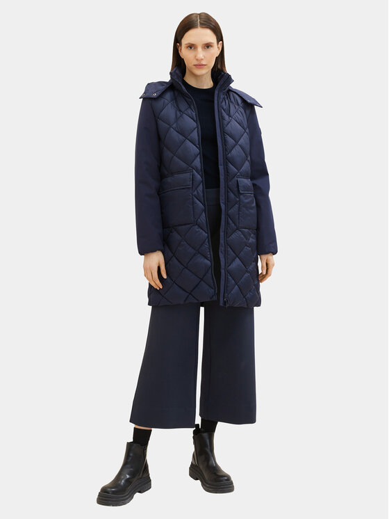 Tom Tailor Tom Tailor Übergangsjacke 1036722 Dunkelblau Regular Fit