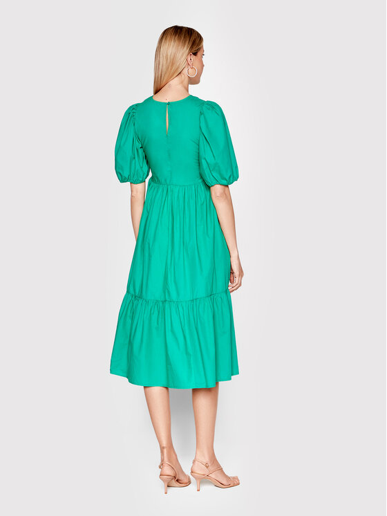 ONLY ONLY Sukienka codzienna Lesley 15256514 Zielony Regular Fit