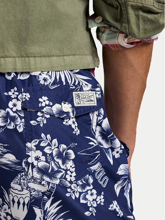 Polo Ralph Lauren Polo Ralph Lauren Pantaloni scurți pentru înot 710963323002 Bleumarin Classic Fit