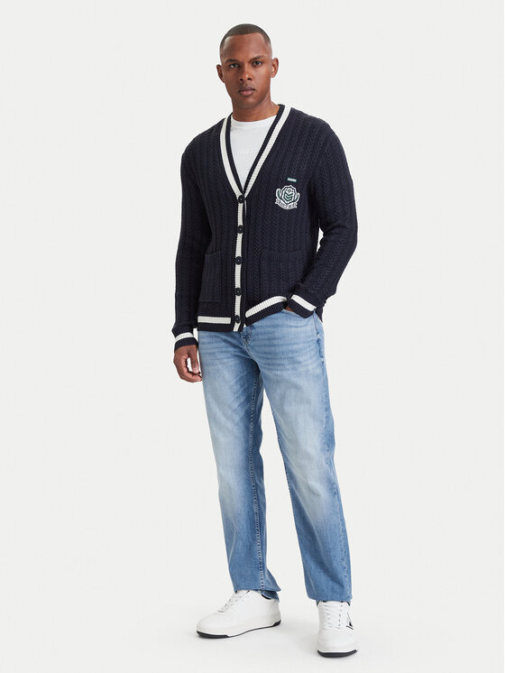 Guess Guess Kardiganas Z6YR01 Z1151 Tamsiai mėlyna Regular Fit