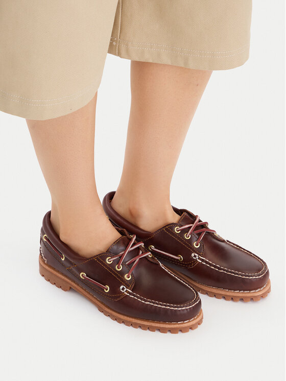 Timberland Timberland Mokassins Authentic Boat 3 Eye Classic TB0513042141 Braun