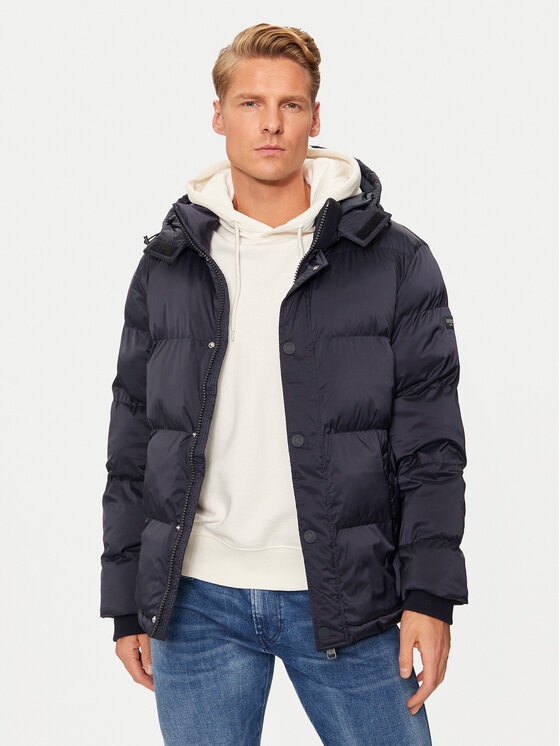 Guess Pernata jakna M4BL21 WGJ42 Tamnoplava Regular Fit