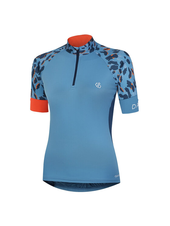 Dare2B Dare2B Koszulka rowerowa Follow Through Błękitny Short Fit
