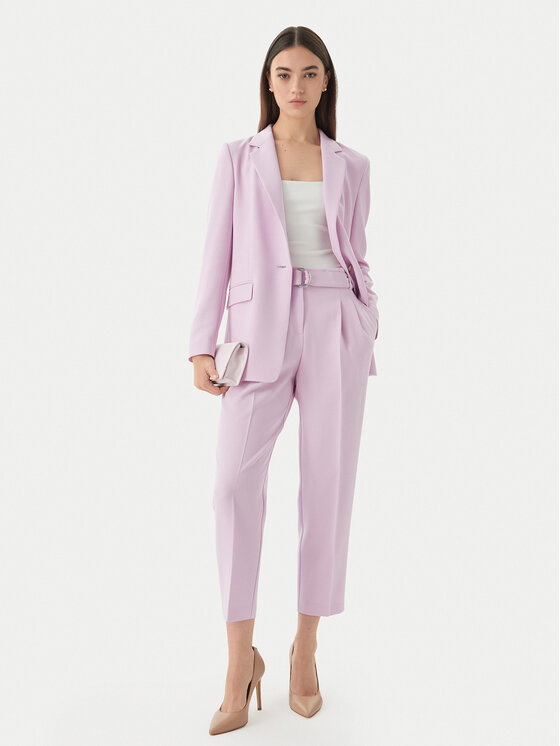 BOSS BOSS Сако Jocaluah 50490053 Виолетов Regular Fit