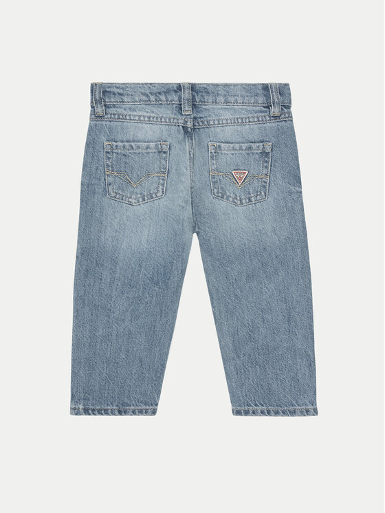 Guess Guess Jeansy N5GA05 D45E0 Modrá Relaxed Fit
