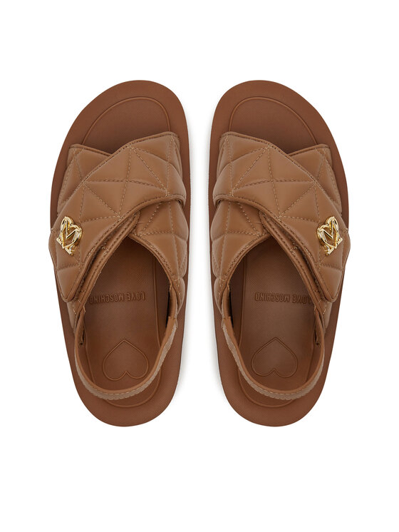 LOVE MOSCHINO LOVE MOSCHINO Sandalen JA16044I1MIE0201 Braun