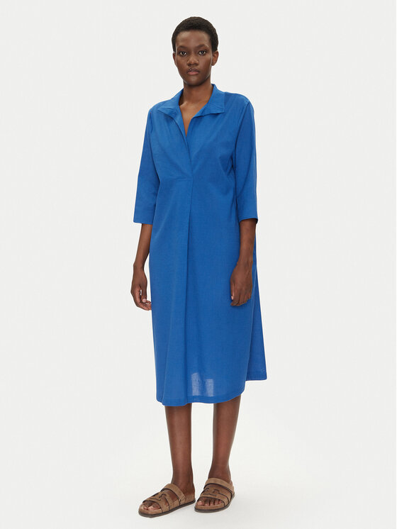 Iconique Iconique Sommerkleid IC25-093 Blau Regular Fit